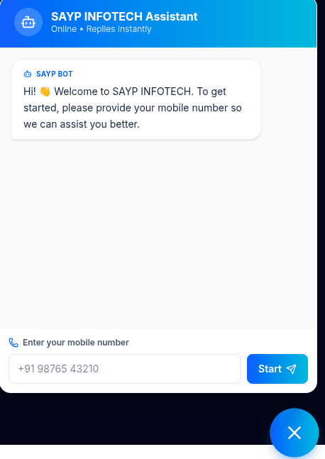 SAYP AI Chatbot & RAG